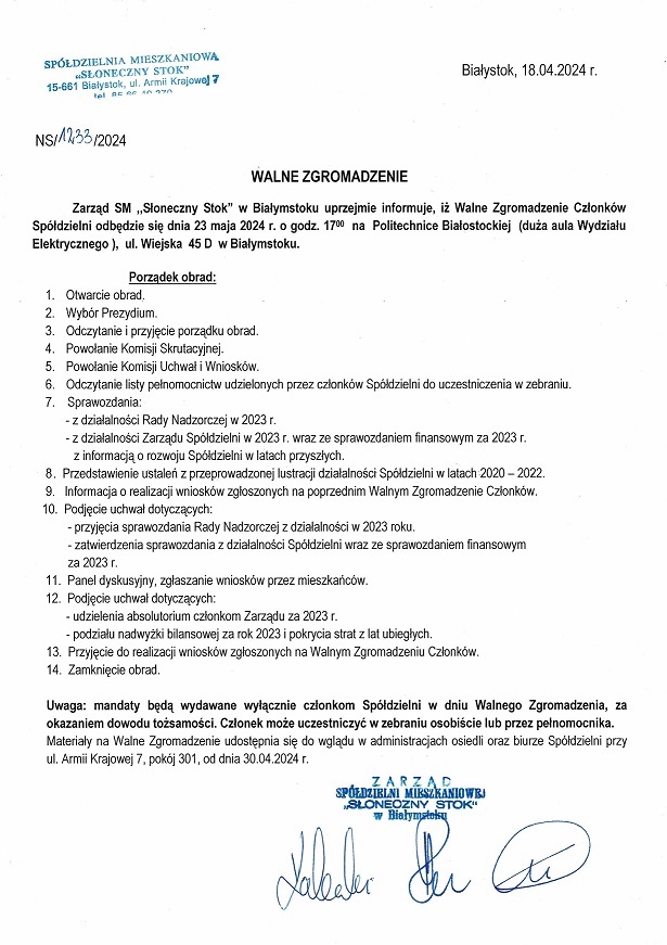porządek WZ 2024 na stronę
